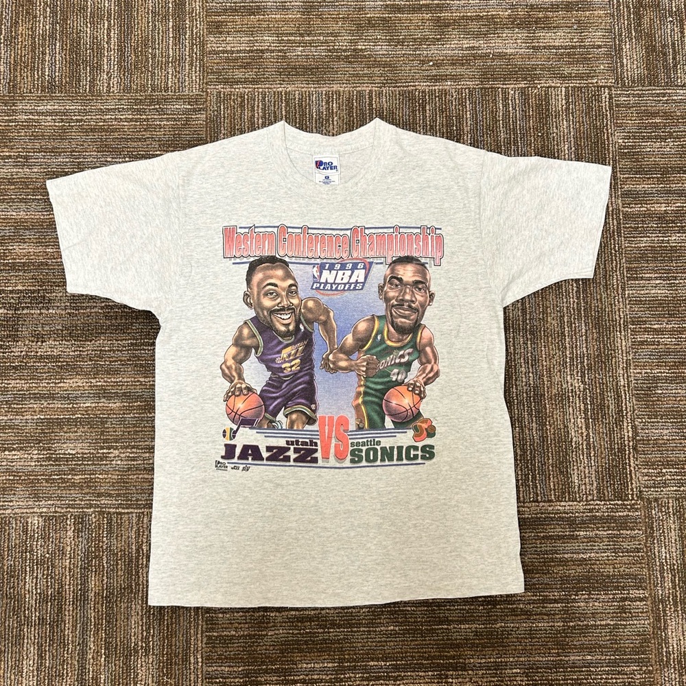 1996 NBA Western Conference Championship Utah Jazz vs Seattle SuperSonics SZ: M